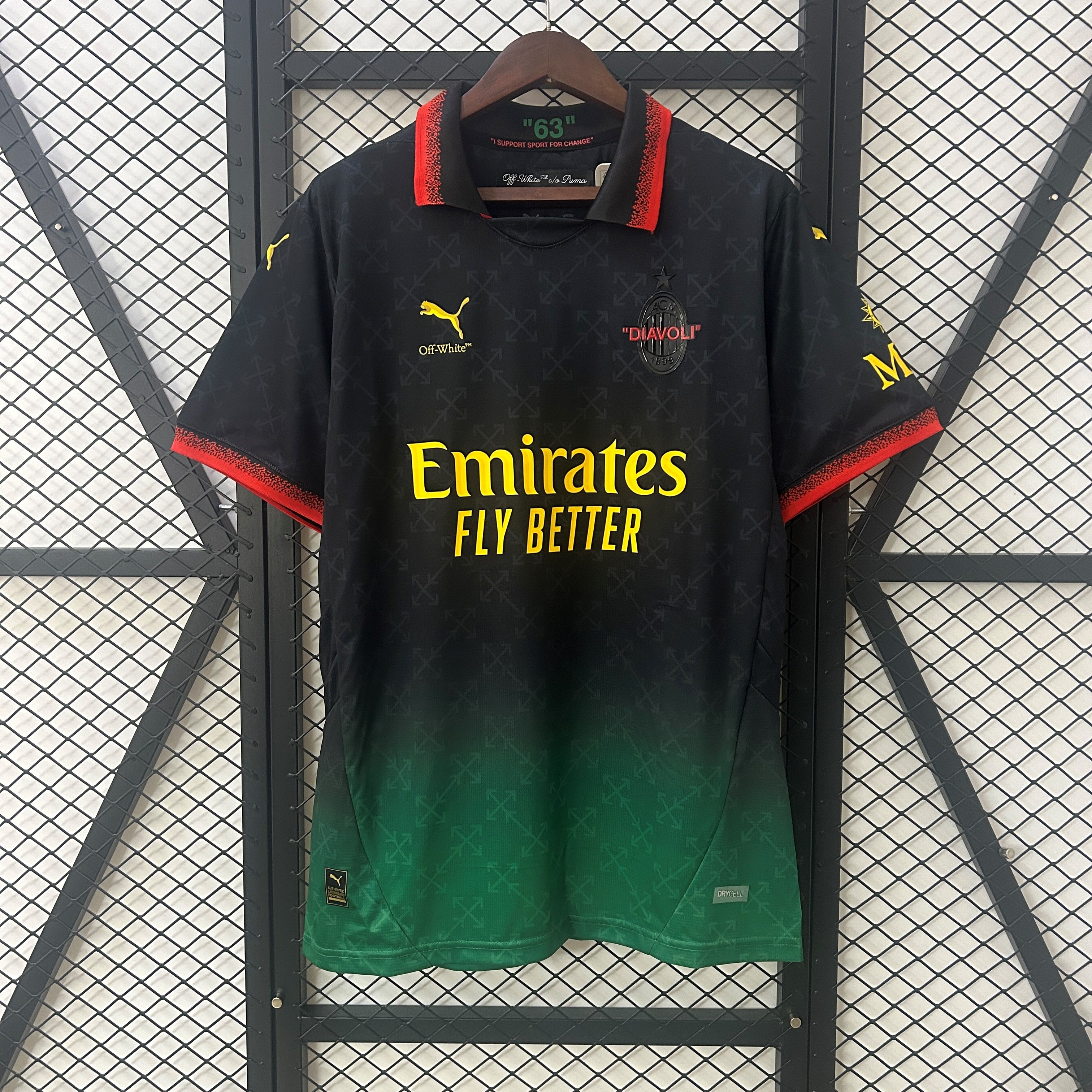 Tailandia Camiseta AC Milan Co-Branded Edition 2025/26 Verde